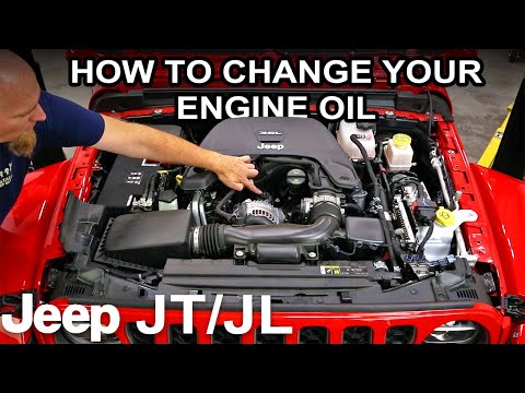 Jeep Gladiator JT 3.6 - How To Change Your Engine Oil