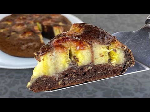 Cake in a frying pan: No sugar, no oven, no gluten. Prepared very quickly. Super!