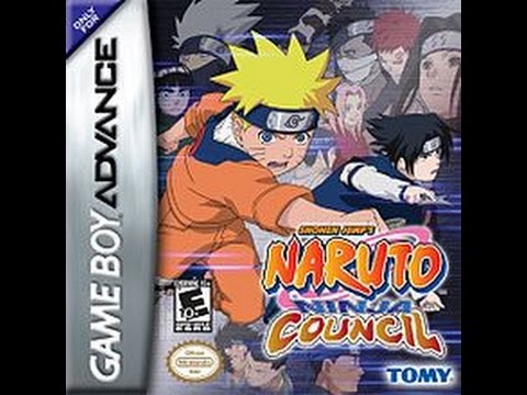 naruto ninja council gba rom download