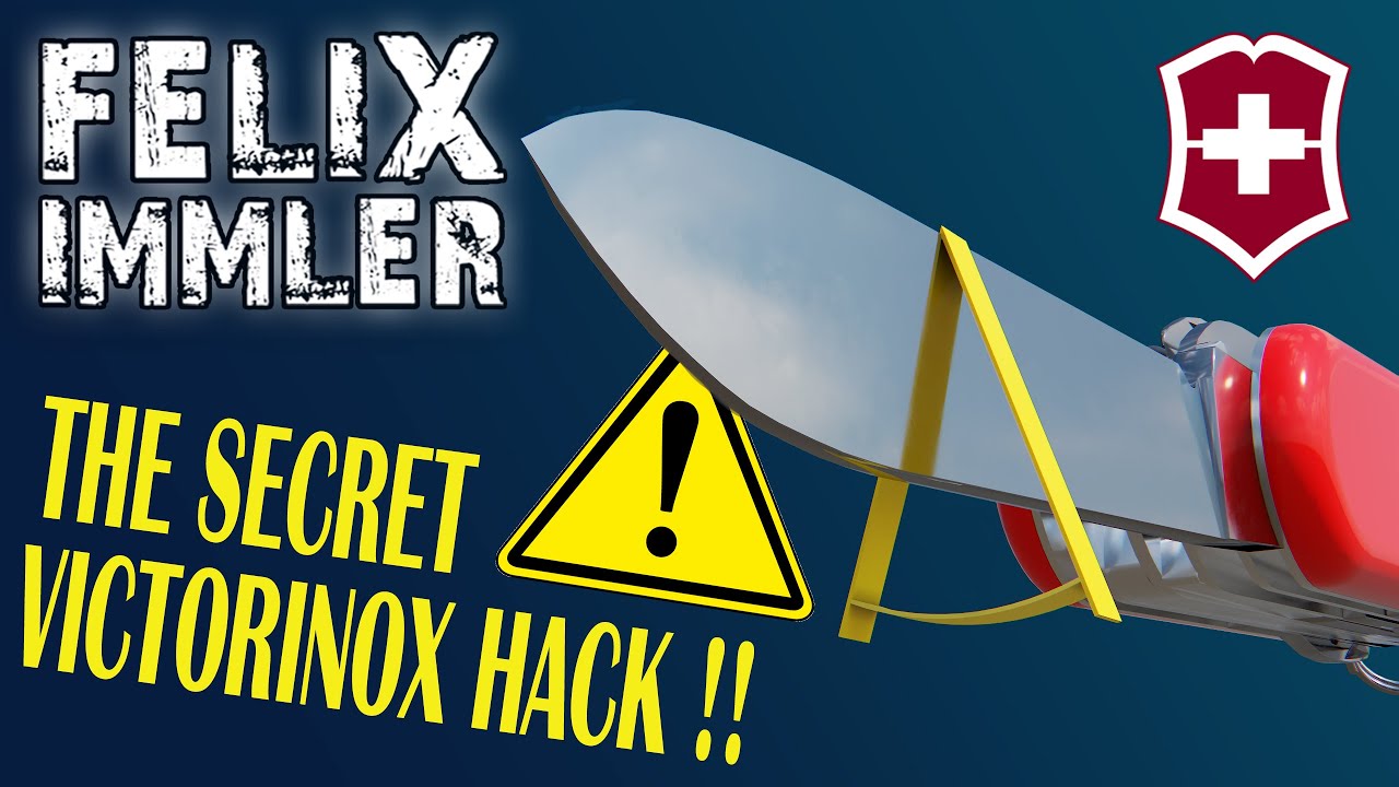 Maximize the Cutting Power of your Swiss Army Knife - Will 2 × 17.5° changes everything ??