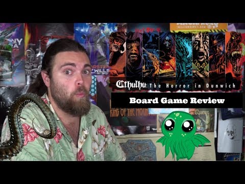Cthulhu - Deck Builder : Horror of Dunwich Board Game Review