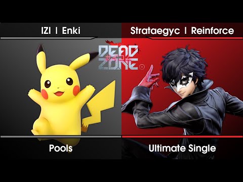 DEAD ZONE #2 Pools - Enki (Pikachu) Vs. Reinforce (Joker) SSBU Ultimate Tournament