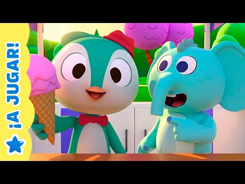 ¡Jugamos con Lalo y los Helados de Fruta! 🐵 CANCIONES DEL ZOO 🌈 [20 min]🌈 A JUGAR 🥳