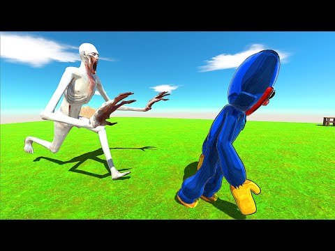 NEW UPDATE | SCP-096 vs HUGGY WUGGY - Animal Revolt Battle Simulator
