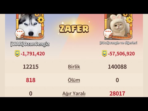 OZAN 150.000+ Kills-Dark War Survival