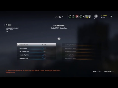 Go4R6 tournament ( Vicious and Delicious )