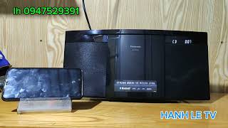 Panasonic sc-hc200 Bluetooth usb cd mp3