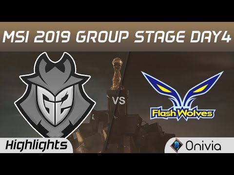 G2 vs FW Highlights MSI 2019 G2 Esports vs Flash Wolves MSI Highlights by Onivia