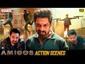 Amigos Hindi Dubbed Movie Action Scenes Nandamuri Kalyan Ram Ashika Aditya Movies