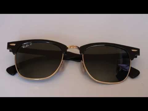 ray ban clubmaster unboxing