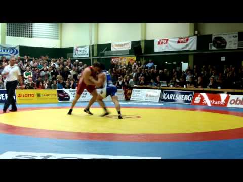 Gr.-röm. 120kg Heiki Nabi - Daigaro Timoncini 3:1 PS 2:0 0:2 1:0 1:0