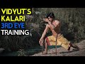Vidyut S Kalari 3rd Eye Training Vidyut Jammwal Kalaripayattu Martial Arts Blindfold Kalari