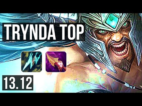 TRYNDAMERE vs TAHM KENCH (TOP) | 8/1/3, 900K mastery, 300+ games | EUW Master | 13.12