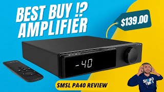 Better Than You Think! SMSL PA40 & C200 Pro Review (vs Fosi, Aiyima & NAD)