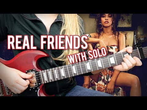 Real Friends Camila Cabello EASY Guitar Tutorial | WITH PICKING & SOLO