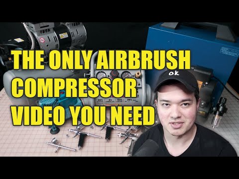 Seven "Quiet" Airbrush Compressors Compared - $85 - $1,226?! - Noise and Performance Testing