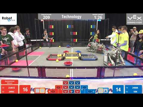 2019 VEX Worlds Technology Division Match Q209