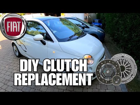 DIY Clutch Change on a Fiat 500 TwinAir – No Ramp, No Problem!