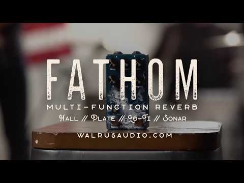 Walrus Audio Fathom Multi-Function Reverb Pedal, Craftsman Series image 5