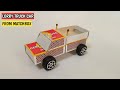 How To Make Matchbox Lorry Truck At Home DIY Matchbox Car