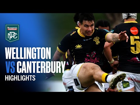 RD 1 HIGHLIGHTS: Wellington v Canterbury (Bunnings NPC 2025)