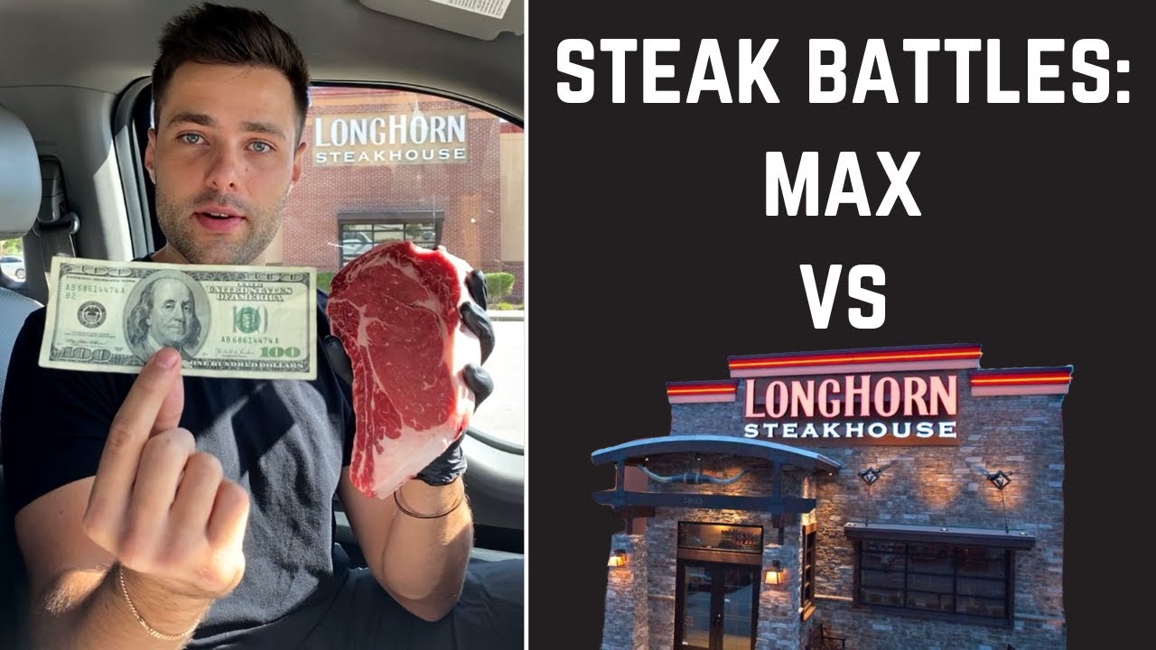 Steak Battles: Max vs Longhorn Steakhouse #shorts