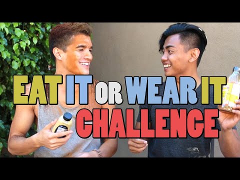 EAT IT OR WEAR IT CHALLENGE!