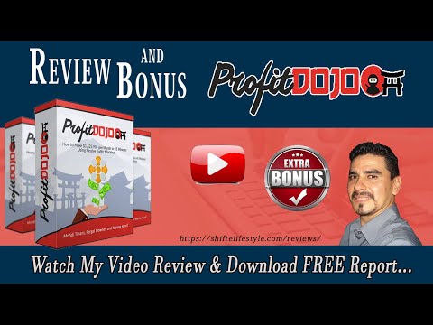 Profit Dojo - profit dojo review |✅  profit dojo review and proof it works inside ✅