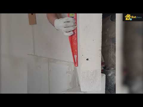 Poser un mur siporex