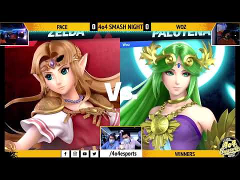 SSBU - 4o4 Smash Night 7 - Typo| Pace (Zelda) vs Woz (Palutena) - Winners Round 2