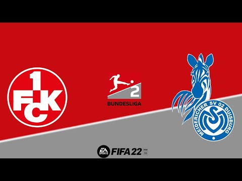 FIFA 22 Careermode : 1.FC Kaiserslautern vs MSV Duisburg