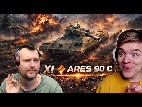 STREAMERS &  ARES 90 C | World of Tanks funny moments ep. 08 !!!!