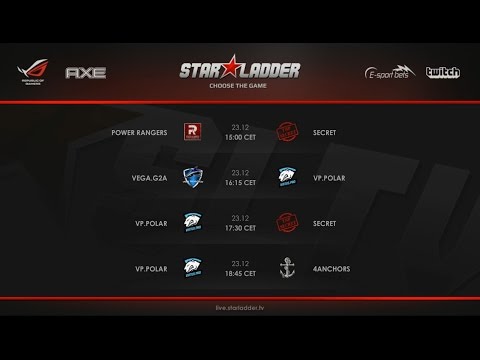 Dota2  Starladder Europe S11 VP Polar  vs  Vega