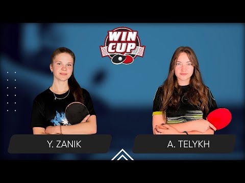 17:45 Yulianna Zanik - Anastasiia Telykh West 4 WIN CUP 10.12.2023 | TABLE TENNIS WINCUP