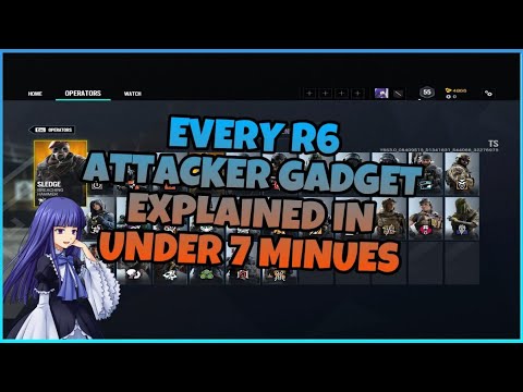 Every R6 Attacker Gadget explained in under 7 Minutes Operation Crystal Guard