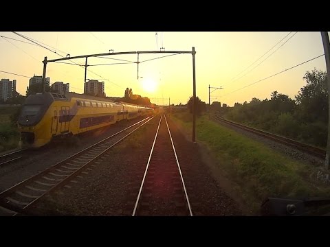 CABVIEW HOLLAND Lelystad - Almere - Amsterdam VIRM 2016