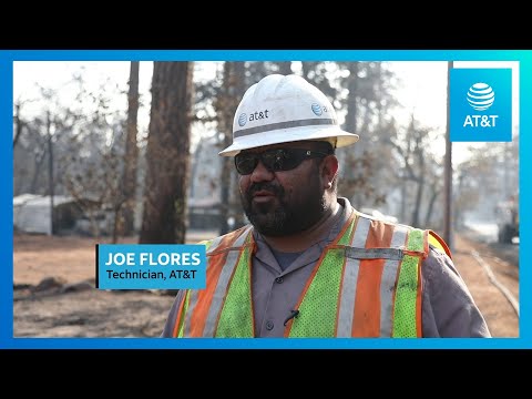 AT&T Provides Disaster Relief to Wildfire Victims Scorched by the Camp Fire-youtubevideotext