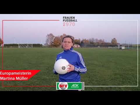 50 Jahre Frauenfußball im NFV - Martina Müller