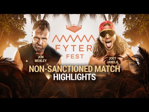 UNSANCTIONED CHAOS: Jon Moxley vs. Joey Janela Highlights 🔥 | AEW Fyter Fest 2019 | No Commentary
