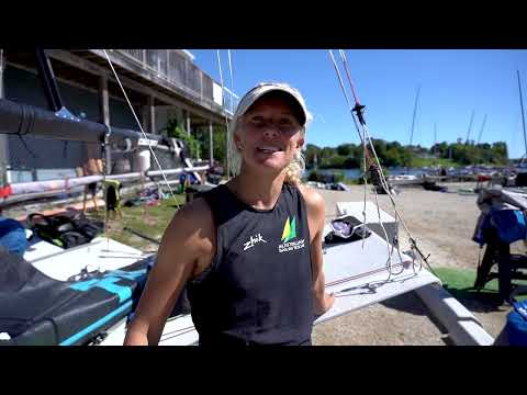 2022 49er, 49erFX & Nacra 17 Worlds - Day 3 (49erFX)