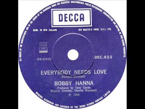 Bobby Hanna - Everybody Needs Love