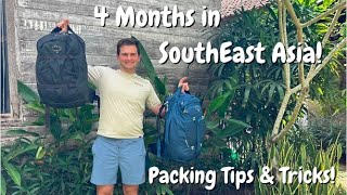 Packing for South East Asia! | Carry On ONLY | Long Term Travel