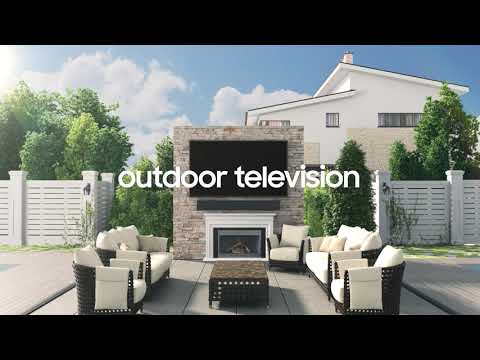 The Terrace Full Sun Outdoor Television by Samsung