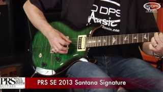 Video thumbnail for Carlos Santana 2013 PRS SE Signature Guitar Demonstration by GoDpsMusic Live