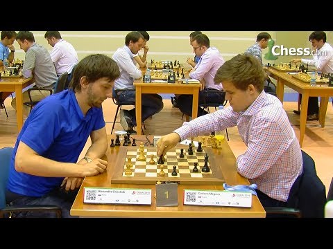 MAGNUS CARLSEN VS ALEXANDER GRISCHUK | BLITZ CHESS 2014 - WORLD BLITZ CHESS CHAMPIONSHIP 2014