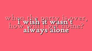 Christina Perri - Sad Song (ON-SCREEN LYRICS)
