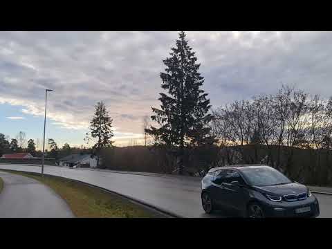 Road in Langhus, Norway – short video  Droga w Langhus, Norwegia – krótki filmik