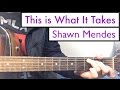 "This is What It Takes" - Shawn Mendes | Guitar Tutorial Easy Lesson