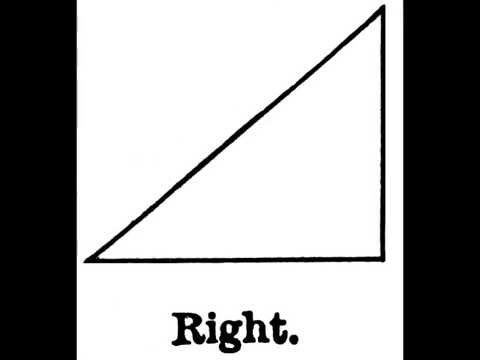 Ah, The Right Triangle