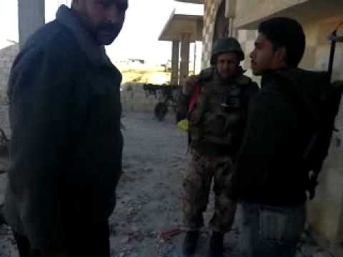 استهداف الحاجز الشمالي لبلدة عتمان في ريف درعا من قبل لواء أهل السنة